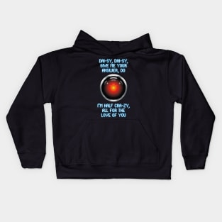 2001 – HAL "Daisy Bell" Song Lyrics Kids Hoodie